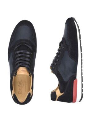 Navy Trainers - CANBERRA II Sport-chic sneakers for men